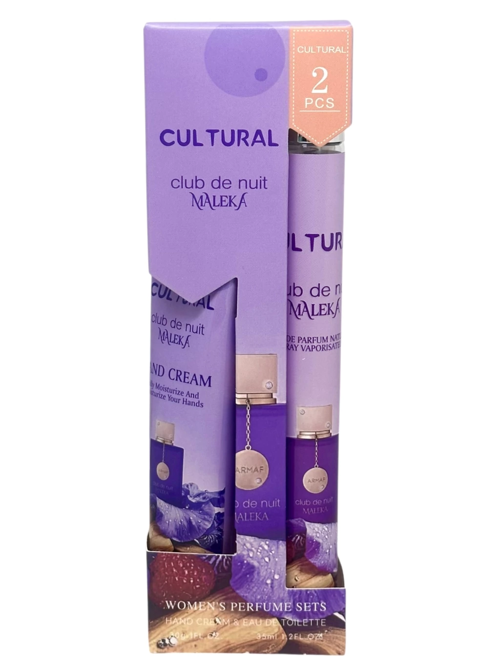 Kit Perfume y crema de manos Club de nuit maleka cultual